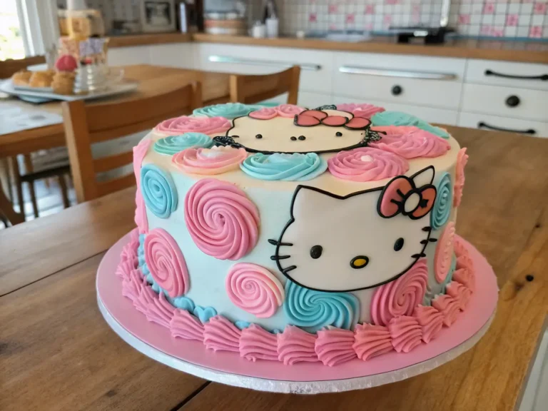 Hello Kitty Cake Recipe