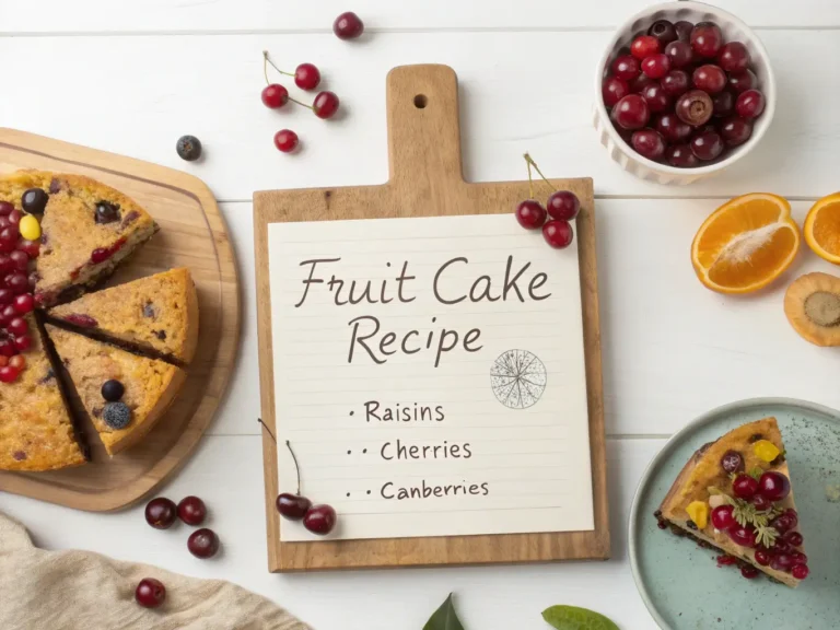 fruit cake recipe
