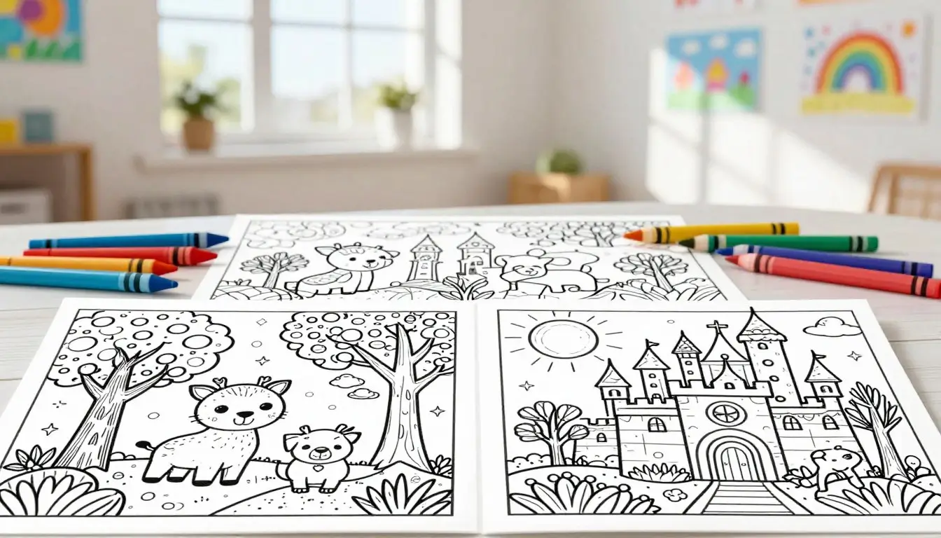 coloring pages for kids